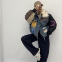 giubbotto foderato con toppe story